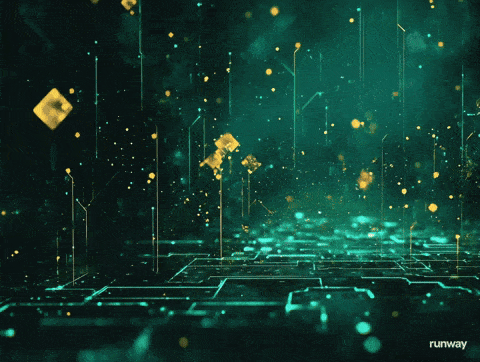AI visual background